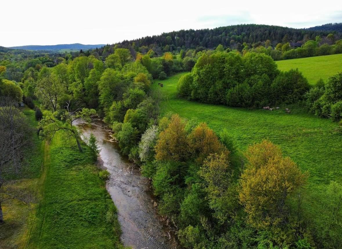 Chatka Wagabundy Wola Michowa Exteriör bild